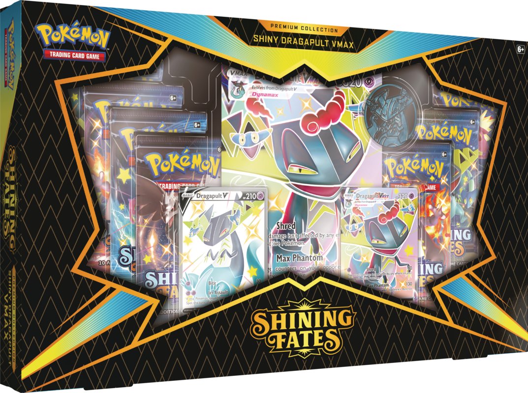 Pokemon TCG: Shining Fates - Premium Collection - Shiny Dragapult VMAX