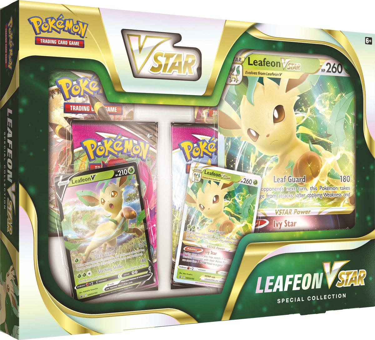 Pokemon TCG: VSTAR Special Collection – Leafeon VSTAR