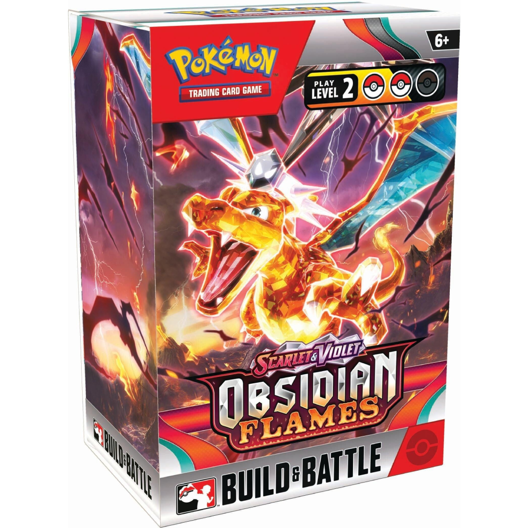 Pokemon TCG: Obsidian Flames – Build & Battle Box