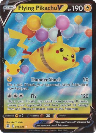 Celebrations - 006/025 - Flying Pikachu V
