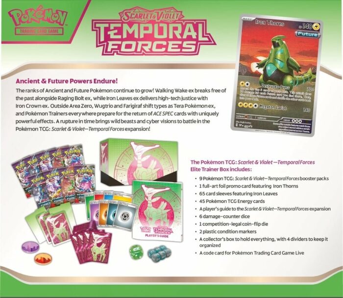 Temporal Forces - Elite Trainer Box - Iron Leaves