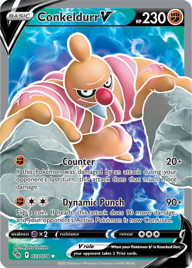 Pokémon GO - 073/078 - Conkeldurr V