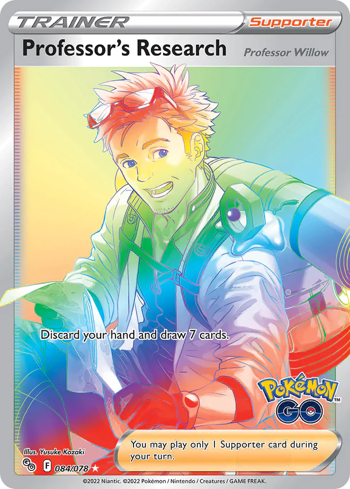 Pokémon GO - 084/078 - Professor's Research (Professor Willow)