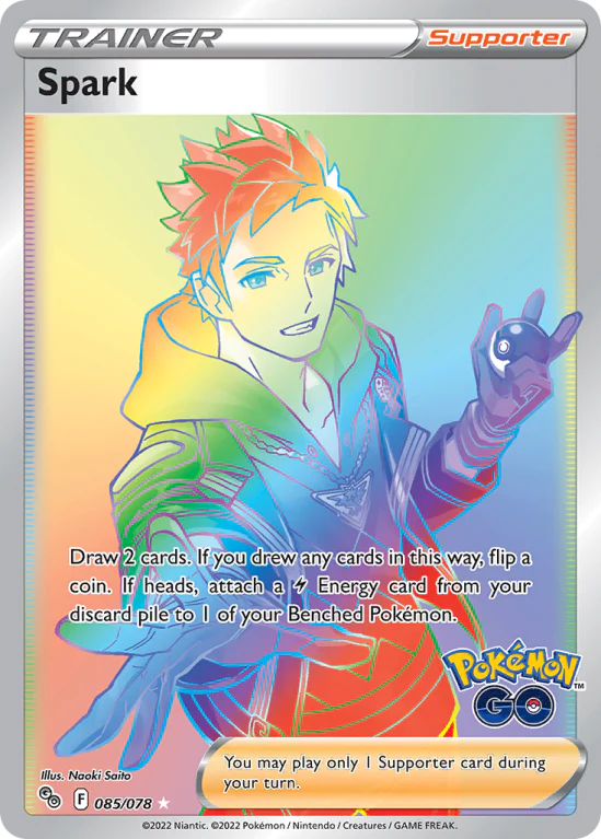 Pokémon GO - 085/078 - Spark
