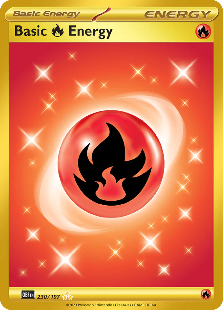Obsidian Flames - 230/197 - Fire Energy